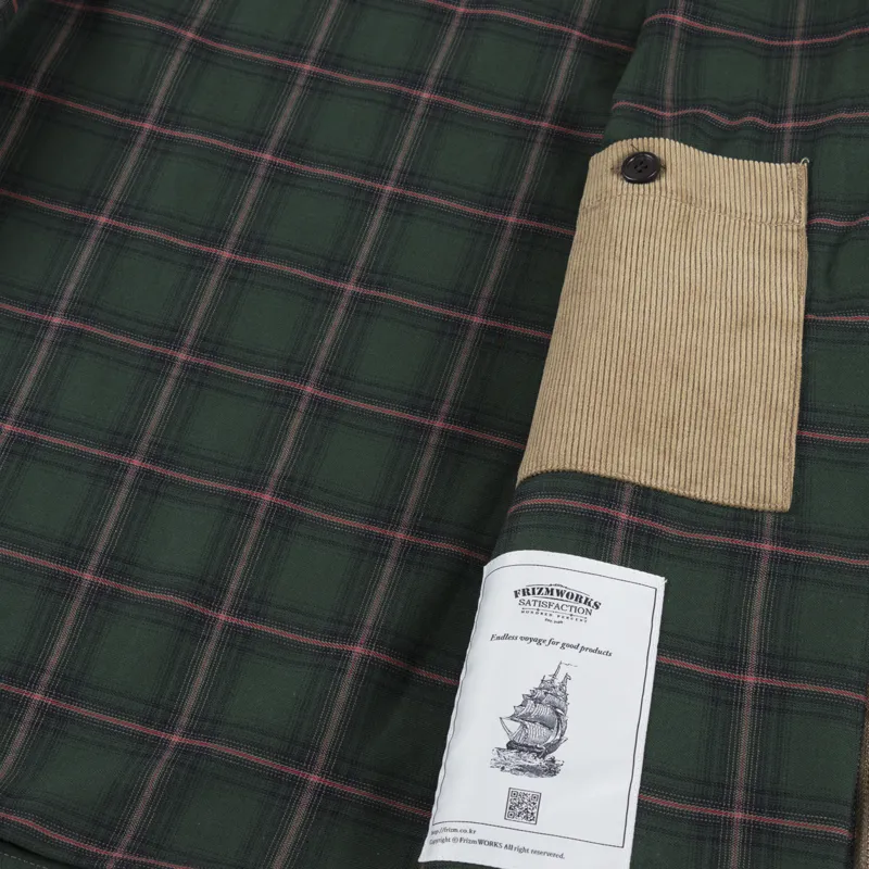 FrizmWORKS Cord Buddy Harrington Jacket Beige-9