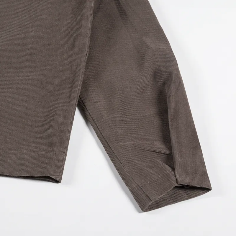 Dime Corduroy Cargo Jacket Chocolate-8