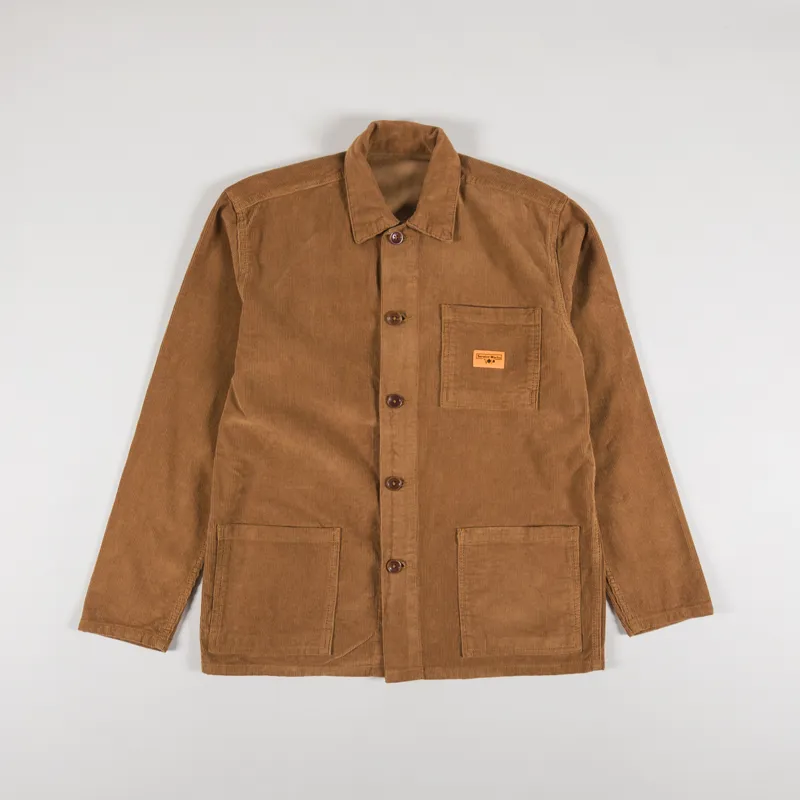 【schott】Corduroy coverall jacket Service Works Mens Corduroy Coverall Chore Jacket Pecan Brown