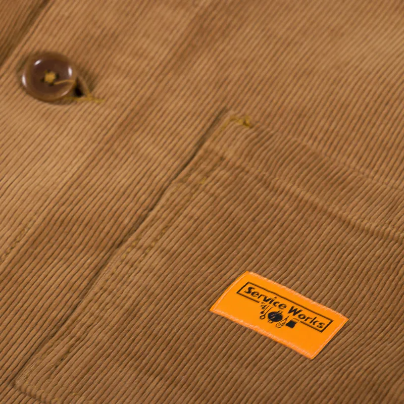 Service Works Corduroy Coverall Jacket Pecan-3