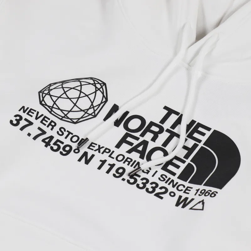 The North Face Coordinates Pullover Hoodie White-4