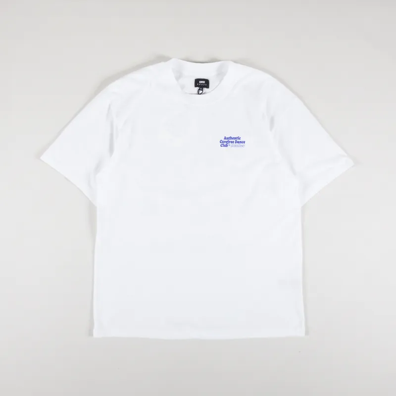 Edwin Carefree Dance Club T Shirt White -1