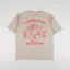 Edwin Carefree Dance Club T Shirt White Pepper