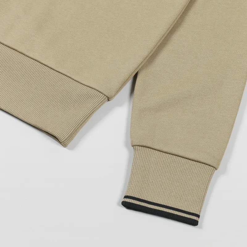 Fred Perry Crew Neck Sweatshirt Warm Stone-4