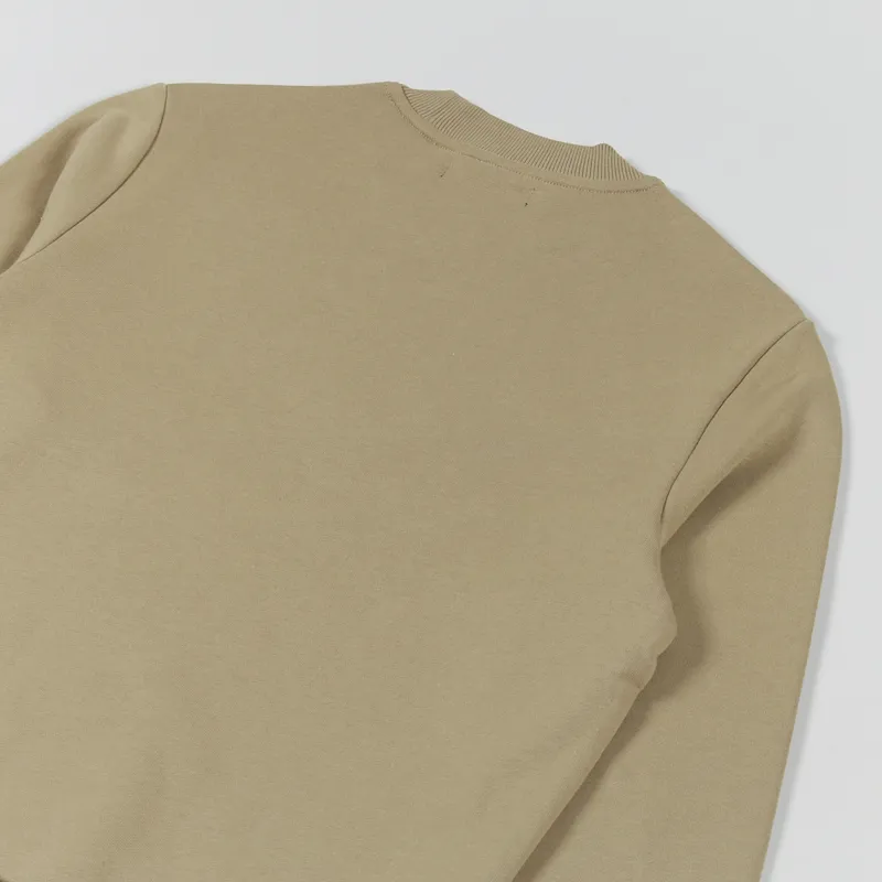 Fred Perry Crew Neck Sweatshirt Warm Stone-3