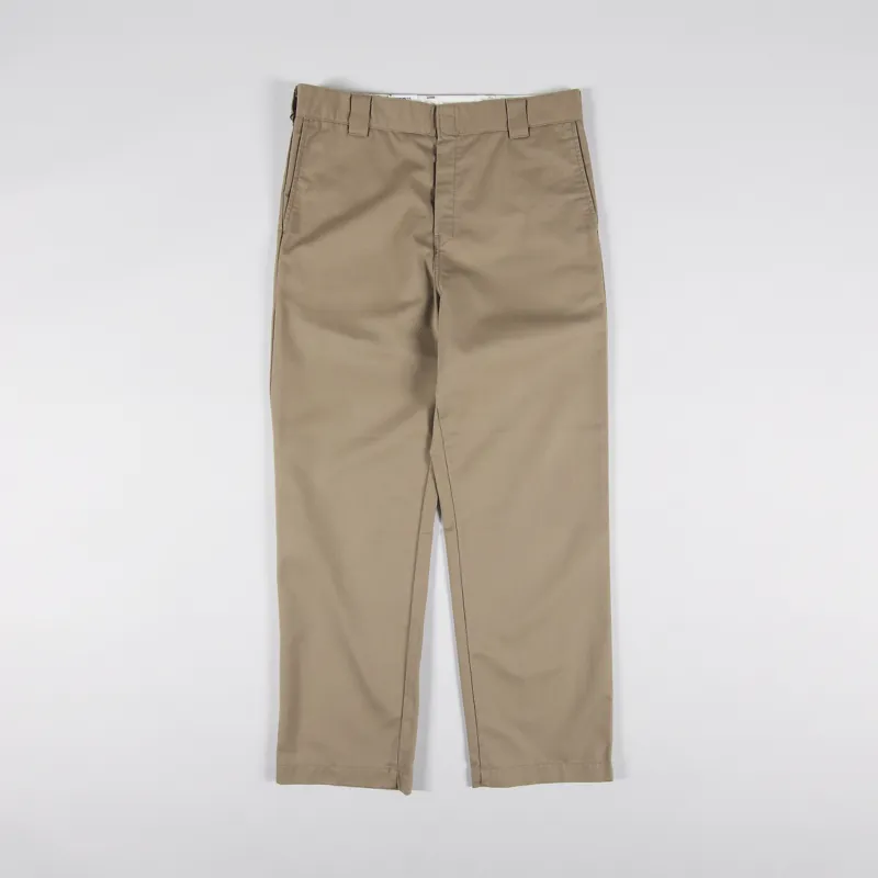 Carhartt WIP Mens Craft Pants Leather Brown Dunmore Twill