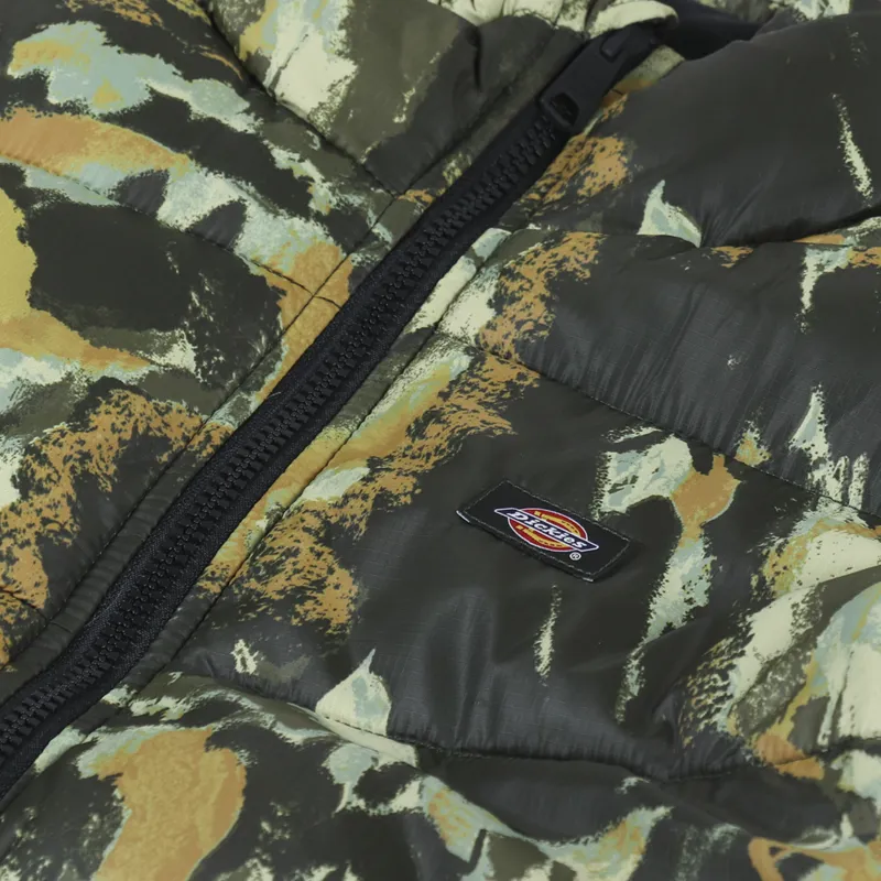 Dickies Crafted Camp Jacket Camo Print-7
