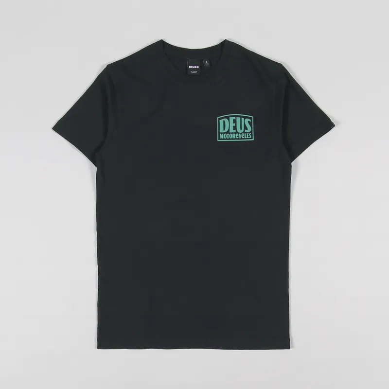 Deus Ex Machina Crimson T Shirt Black-1