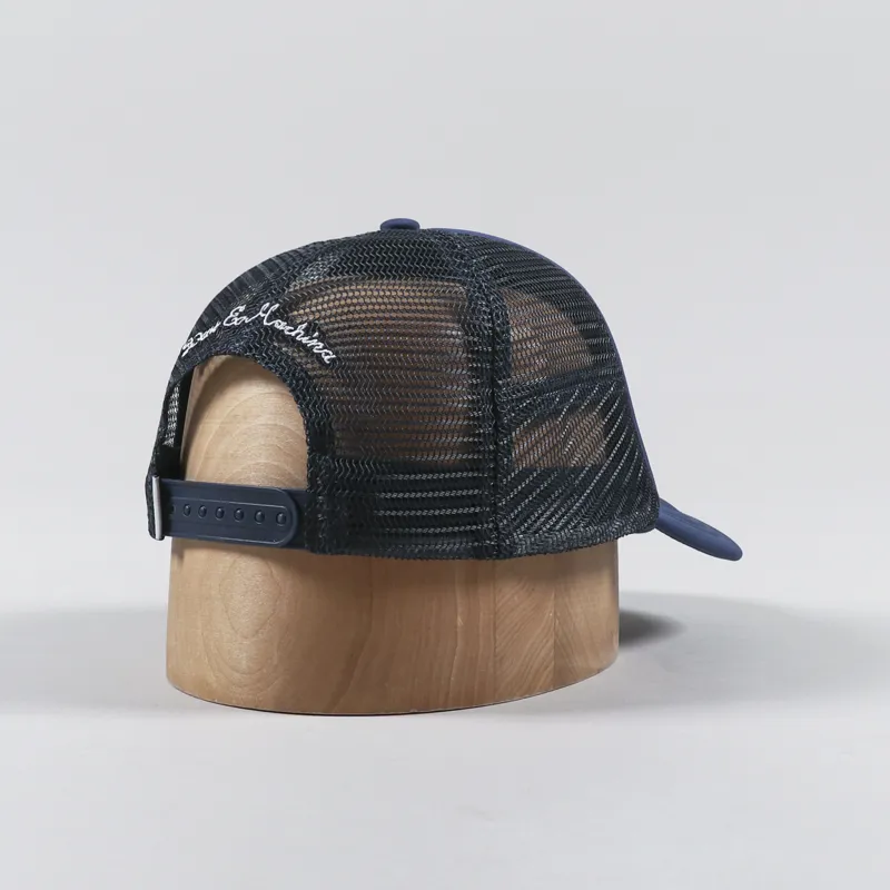 Deus Ex Machina Crimson Trucker Cap Navy-1