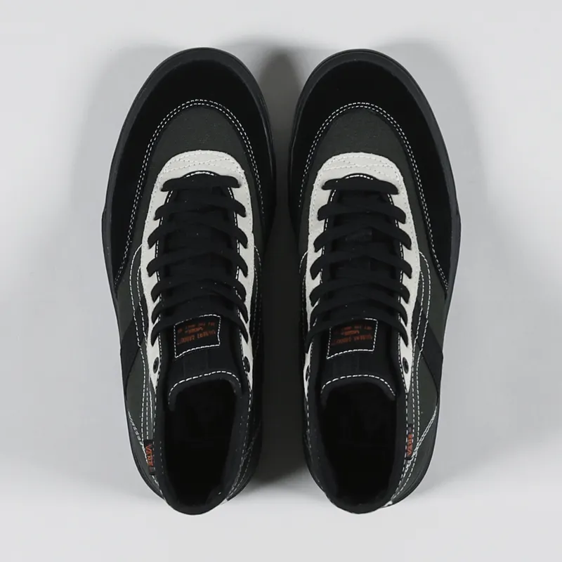 Vans Crockett High Shoes Forest Black-2