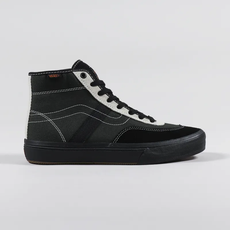 Vans Crockett High Shoes Forest Black-4