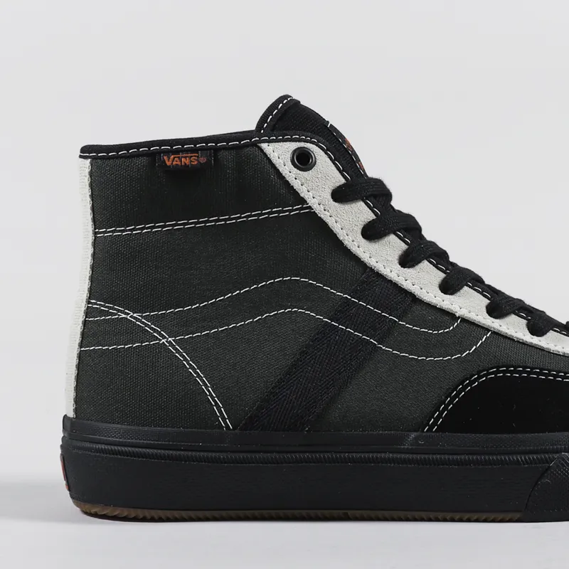 Vans Crockett High Shoes Forest Black-5