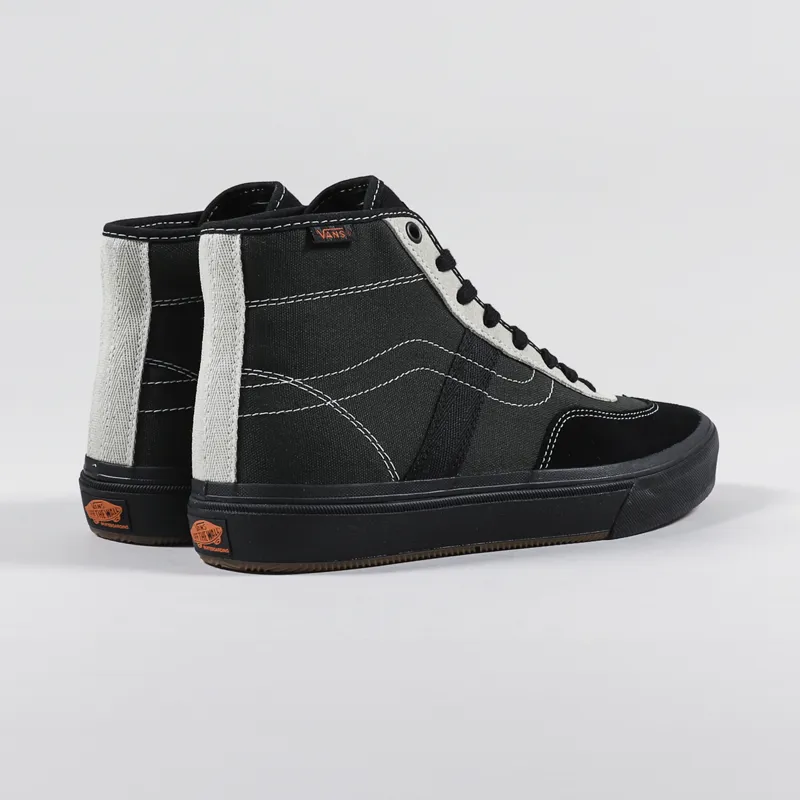 Vans Crockett High Shoes Forest Black-3