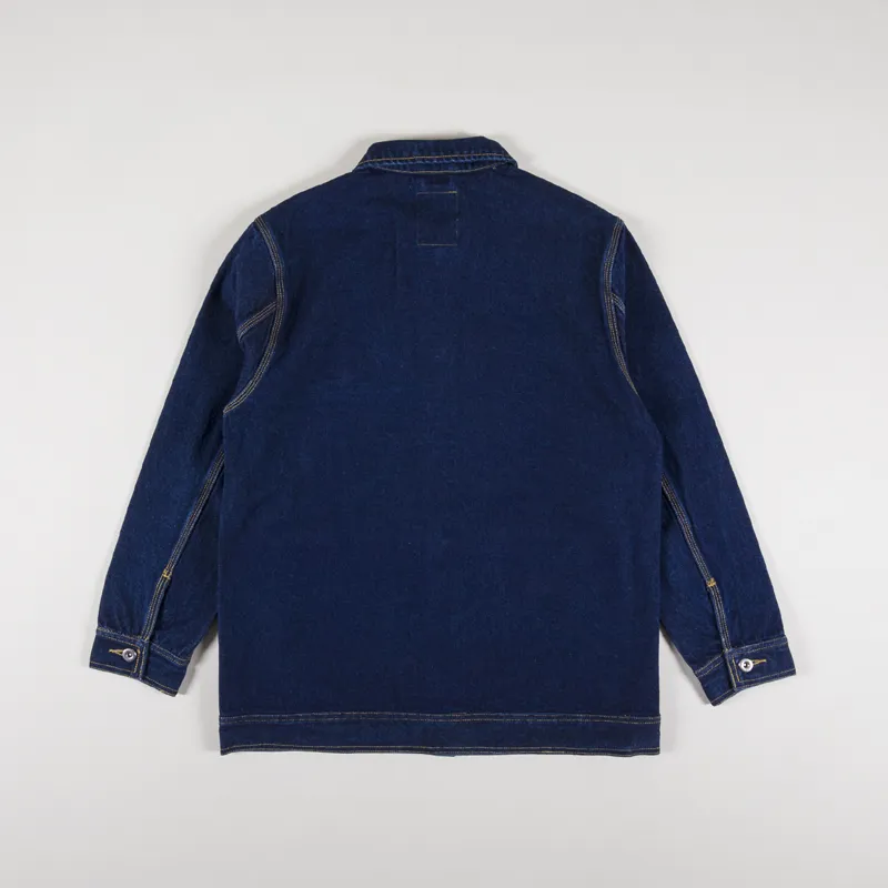 Deus Ex Machina Womens Crosby Denim Jacket Dry Indigo-1