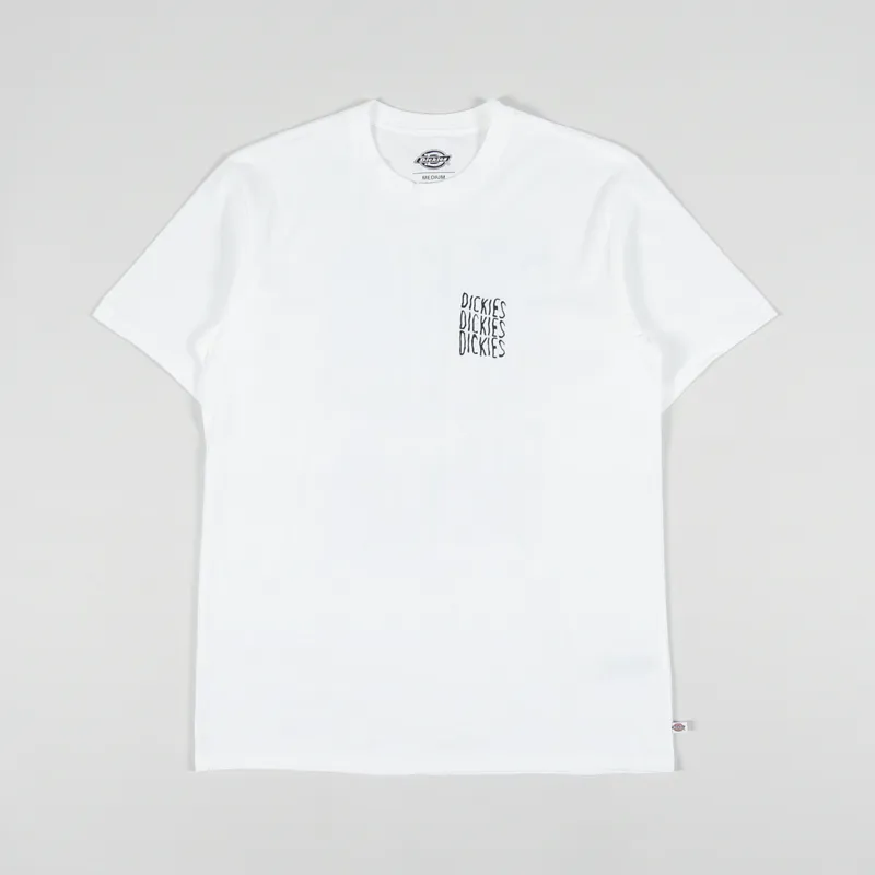 Dickies Creswell T Shirt White-1