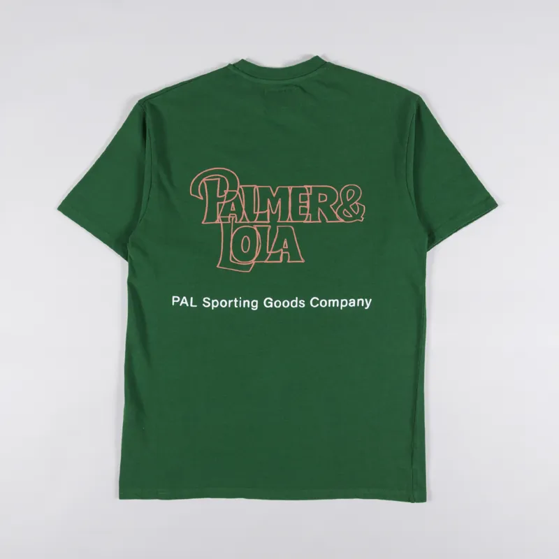 PAL Sporting Goods Courses De Chevaux T Shirt Dark Green