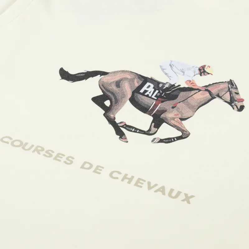 PAL Sporting Goods Courses De Chevaux T Shirt Sun Faded Yellow-5