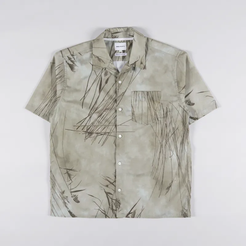 Norse Projects Carsten Print Shirt Light Khaki