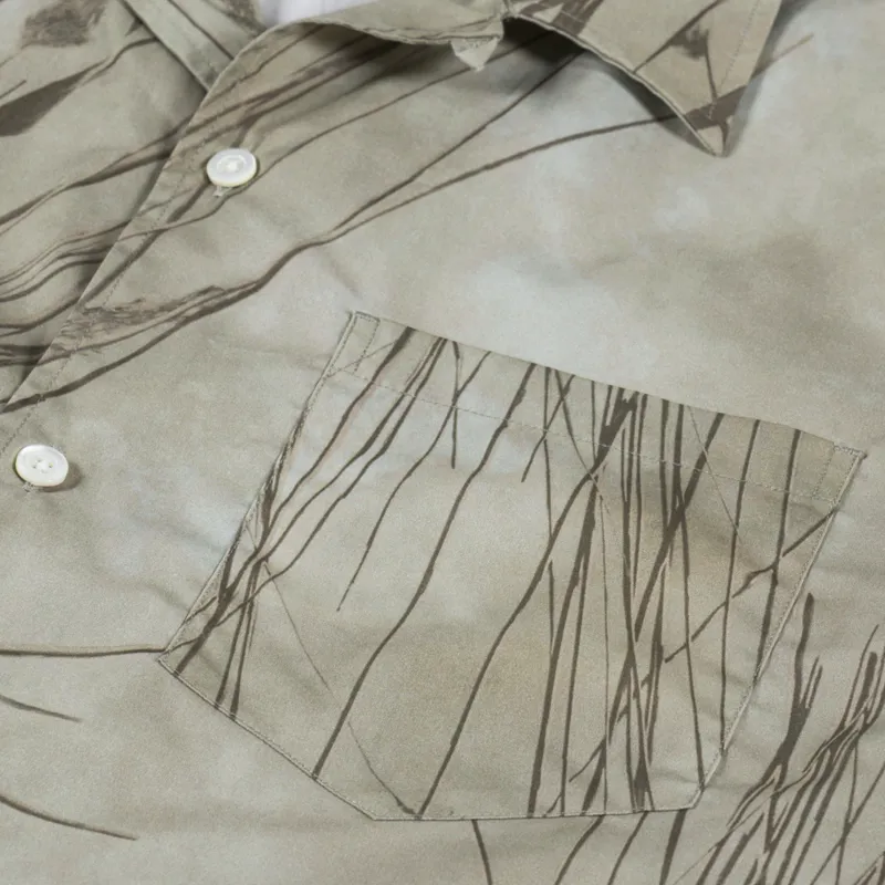 Norse Projects Carsten Print Shirt Light Khaki-2