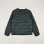 Taion Crew Neck Button Down Jacket Forest Green