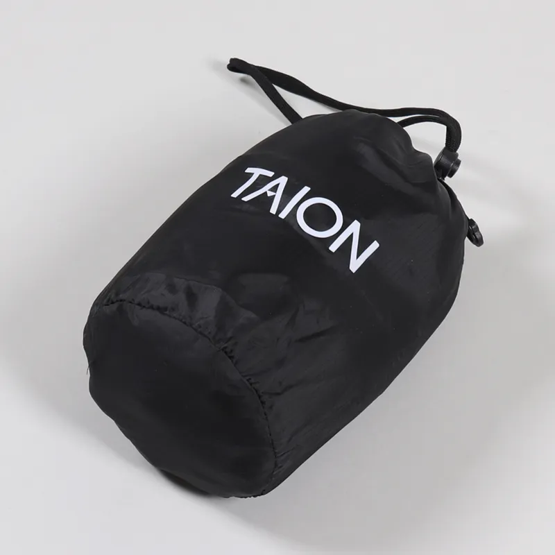 Taion Crew Neck Button Down Jacket Grey-8