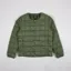 Taion Crew Neck Button Down Jacket Olive