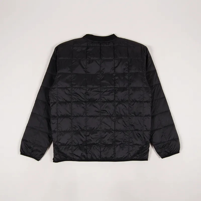 Taion Crew Neck Pocket Down Pullover Black-1