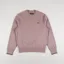 Fred Perry Crew Neck Sweatshirt Dark Pink