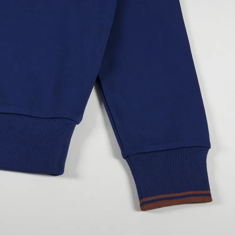 Fred Perry Crew Neck Sweatshirt French Navy-5