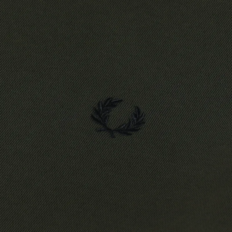 Fred Perry Crew Neck Sweatshirt Hunting Green-5
