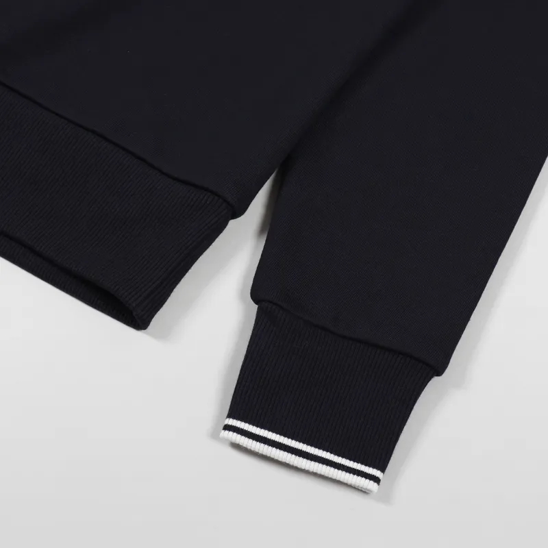 Fred Perry Crew Neck Sweatshirt Navy-2