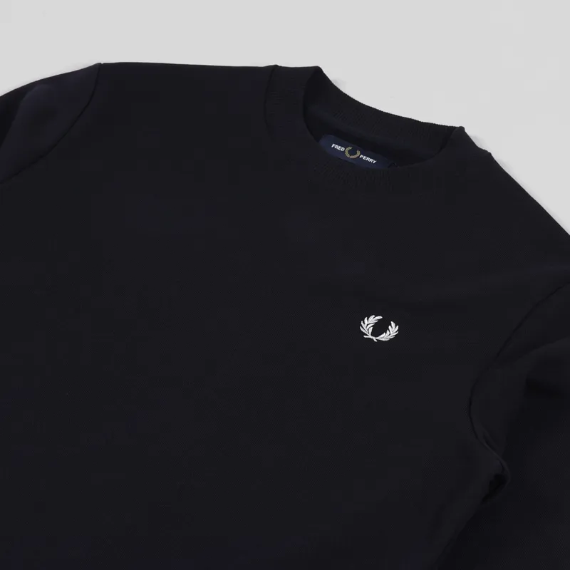 Fred Perry Crew Neck Sweatshirt Navy-4
