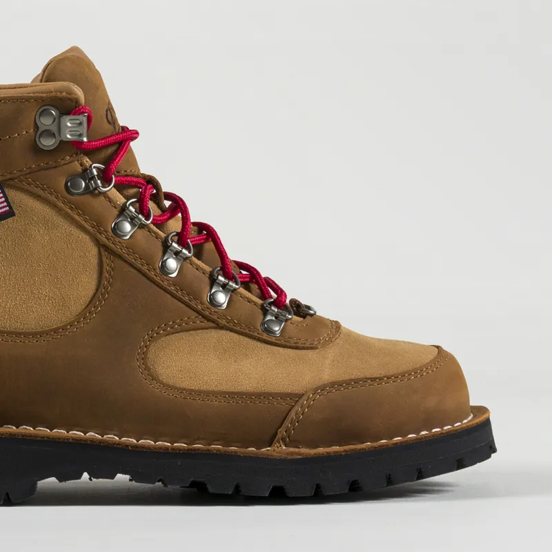 Danner Cascade Crest Boots Grizzly Brown Rhodo Red-6