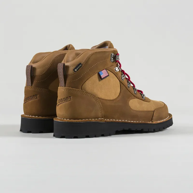 Danner Cascade Crest Boots Grizzly Brown Rhodo Red-1