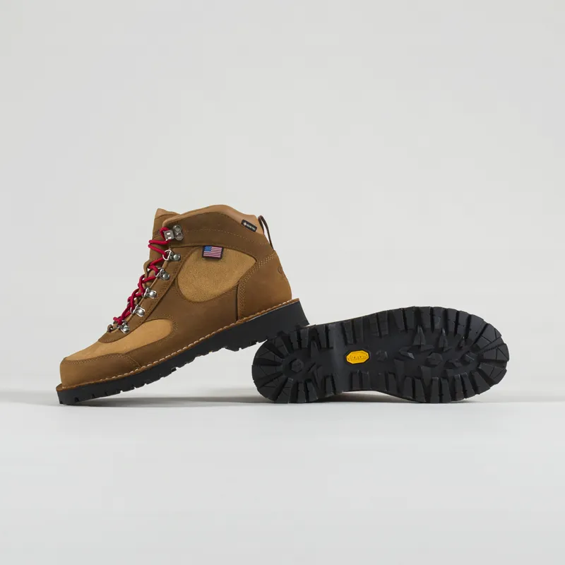 Danner Cascade Crest Boots Grizzly Brown Rhodo Red-4