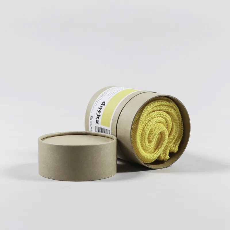 Decka Cased Heavyweight Plain Socks Neon Yellow UK 6-11-1