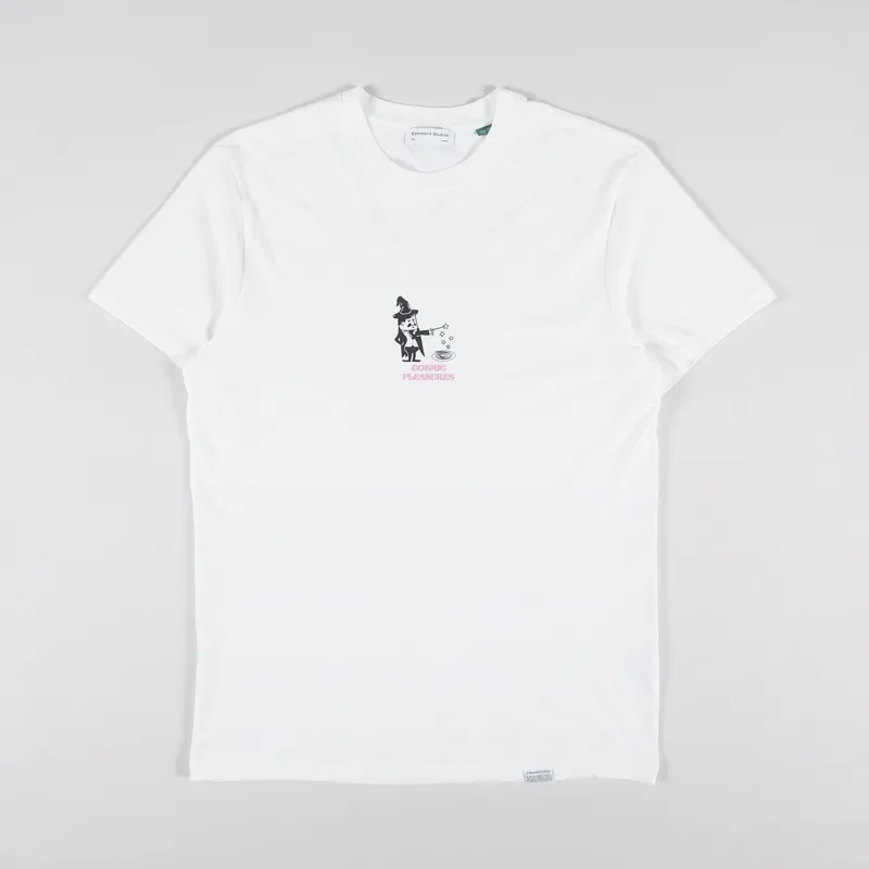 Edmmond Studios Cosmic Pleasures T Shirt White-1