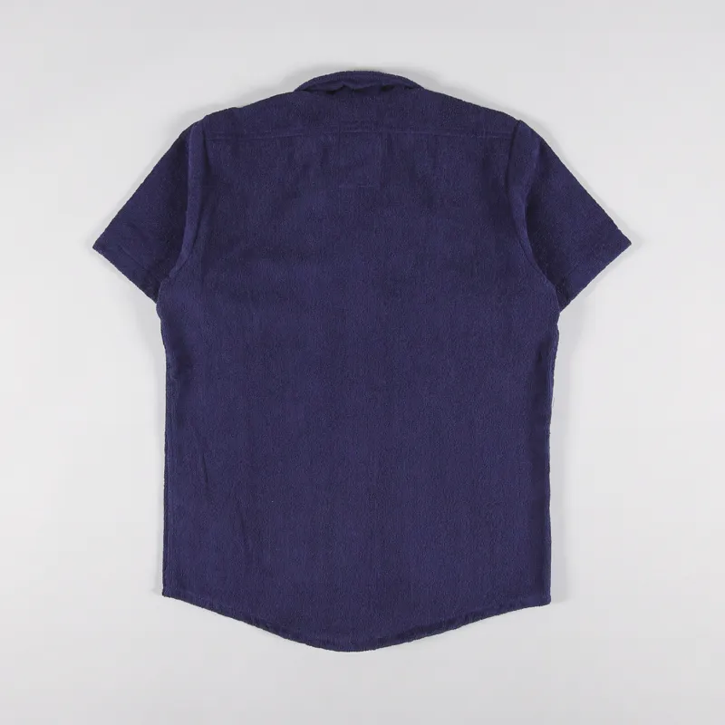 Oas Cuba Terry Shirt Navy-1