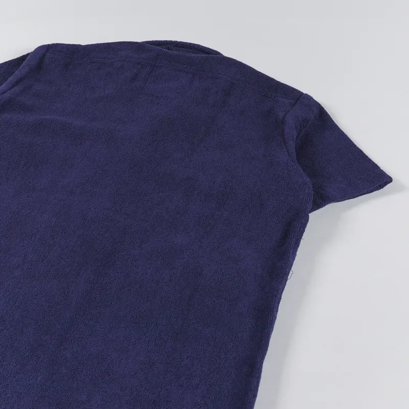 Oas Cuba Terry Shirt Navy-5