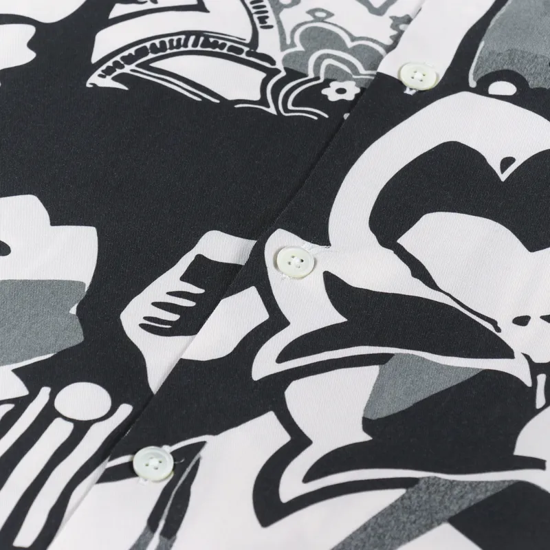 Portuguese Flannel Cuca Shirt Black-3