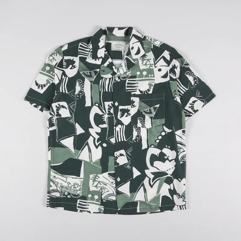 Portuguese Flannel Cuca Shirt Green