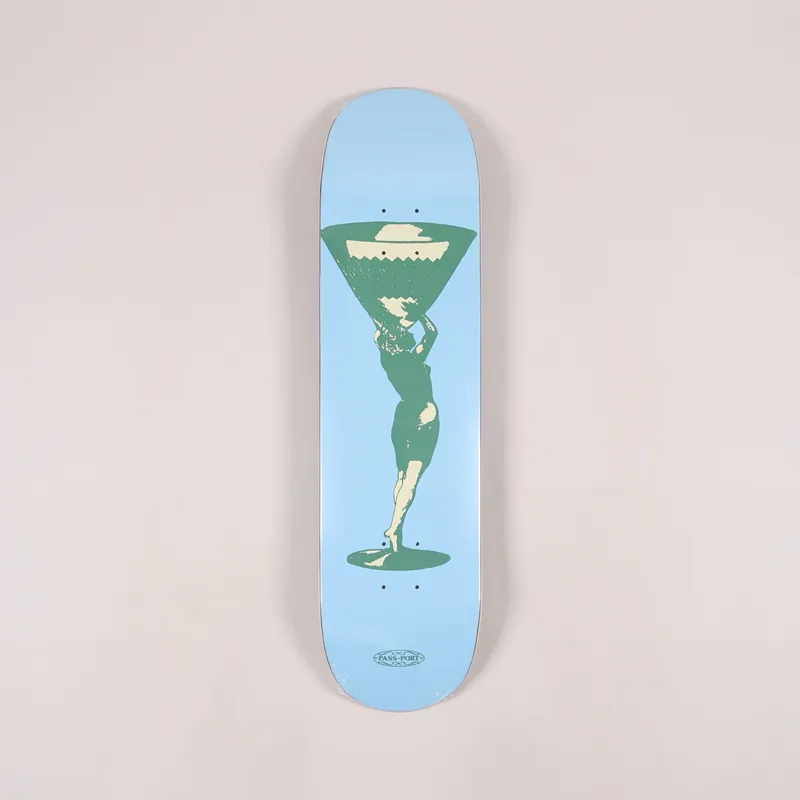 Pass Port Cup Runneth Ms Martini Deck Blue 8 Inch
