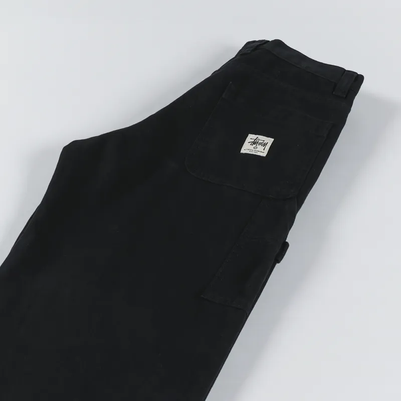 Stussy Canvas Work Pant Black