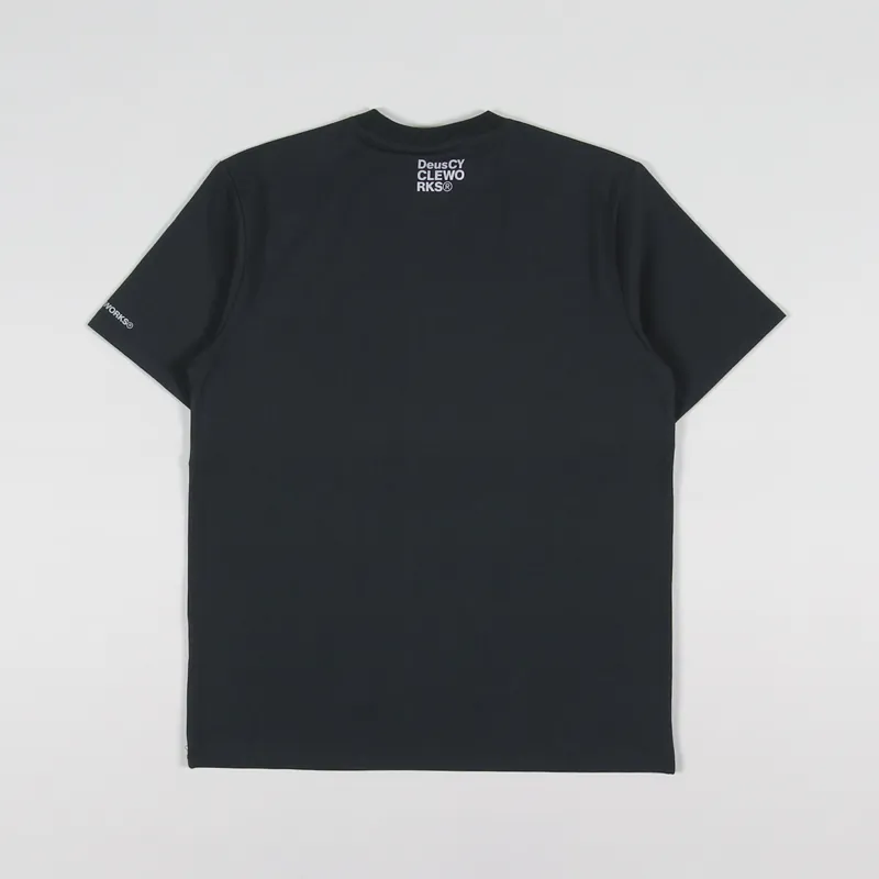 Deus Ex Machina Cycleworked T Shirt Black-1