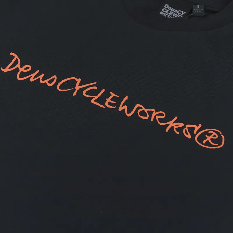 Deus Ex Machina Cycleworked T Shirt Black-4
