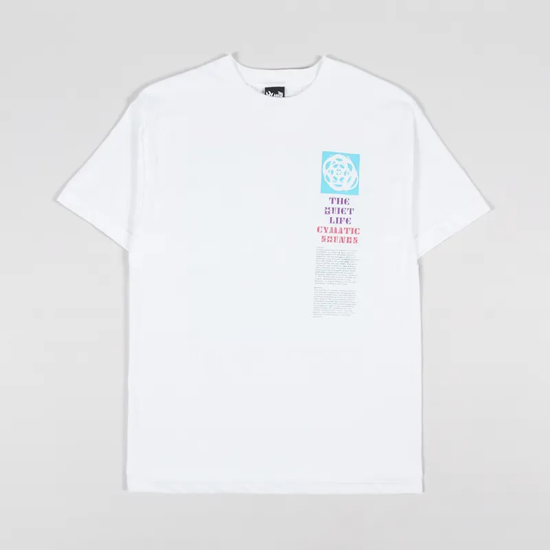 The Quiet Life Cymatic Sounds T Shirt White-1