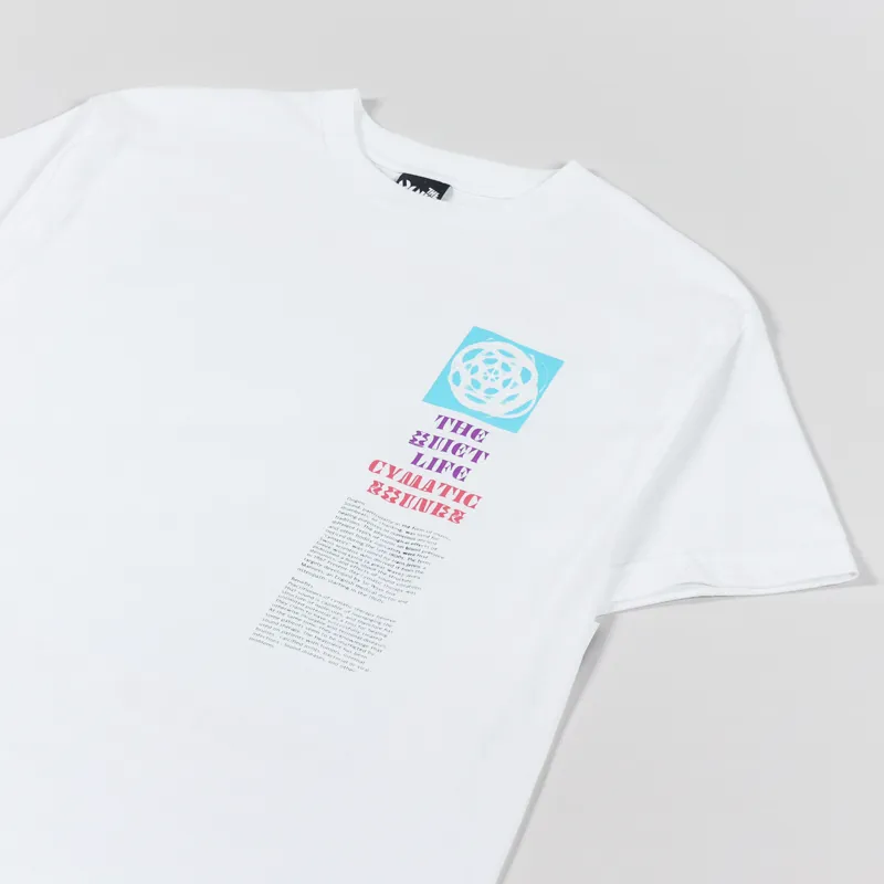 The Quiet Life Cymatic Sounds T Shirt White-3