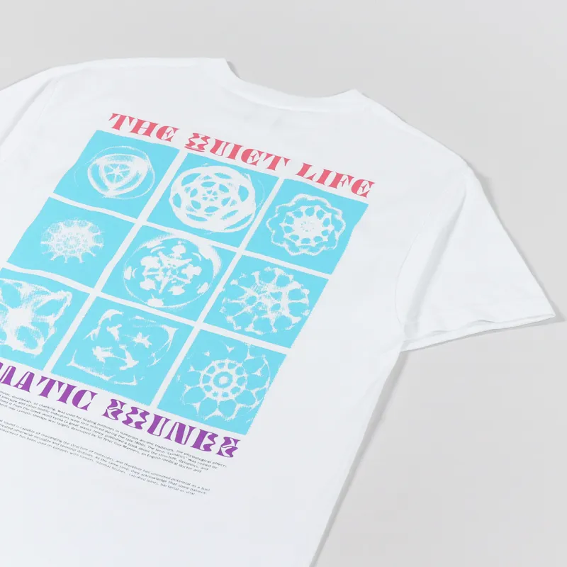 The Quiet Life Cymatic Sounds T Shirt White-2
