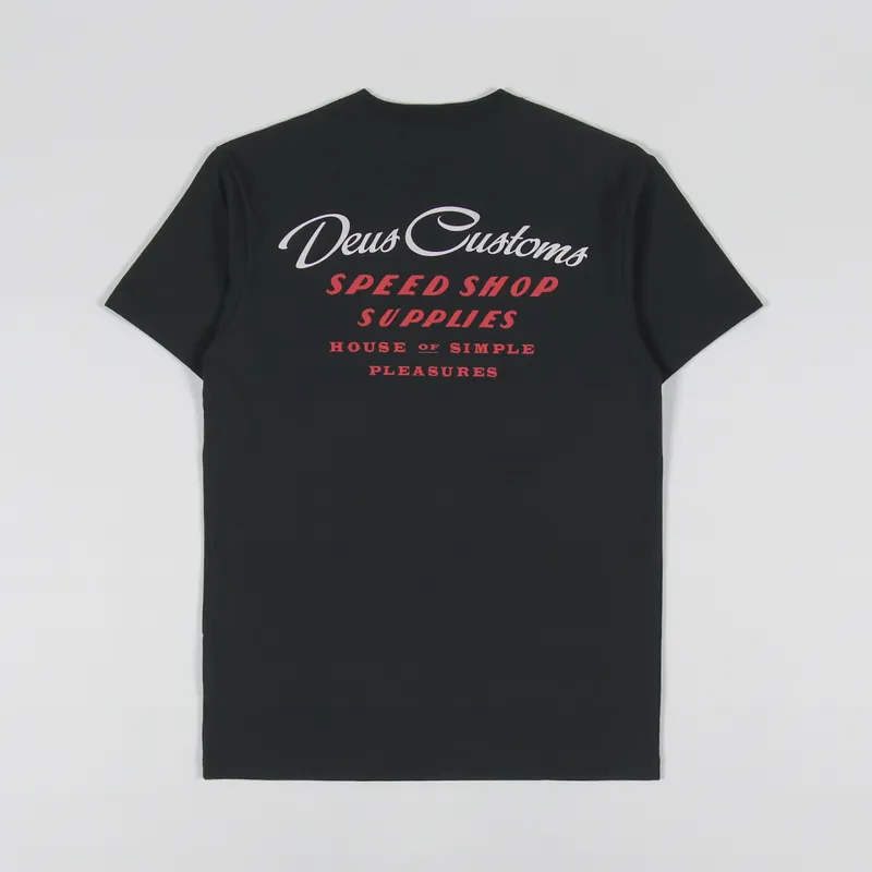 Deus Ex Machina Cyprus T Shirt Black