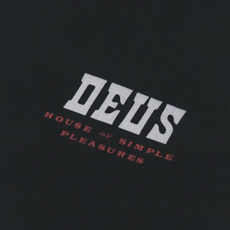 Deus Ex Machina Cyprus T Shirt Black-5